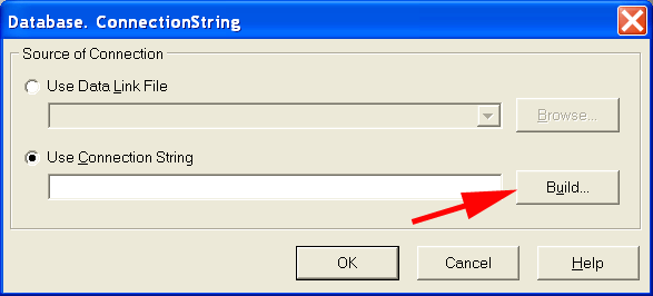select connection string
