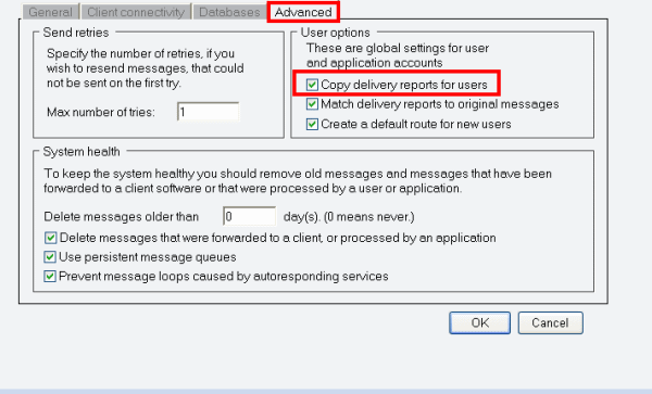 enable copy delivery