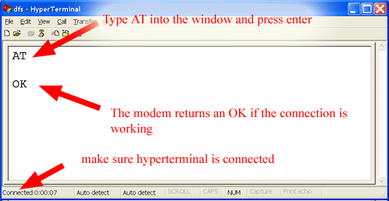 Hyperterminal commands rs232 free