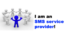 i am an sms service provider