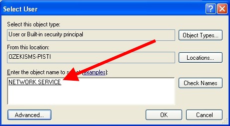 click on ok