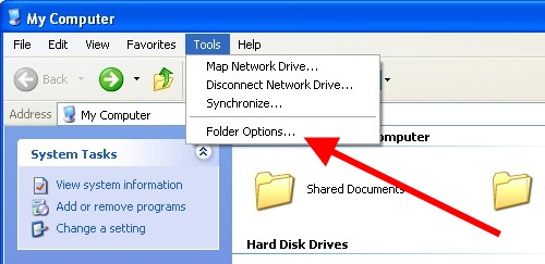 folder options