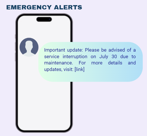 emergency alert